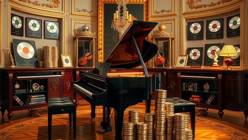 Benny Anderssons förmögenhet och rikedom